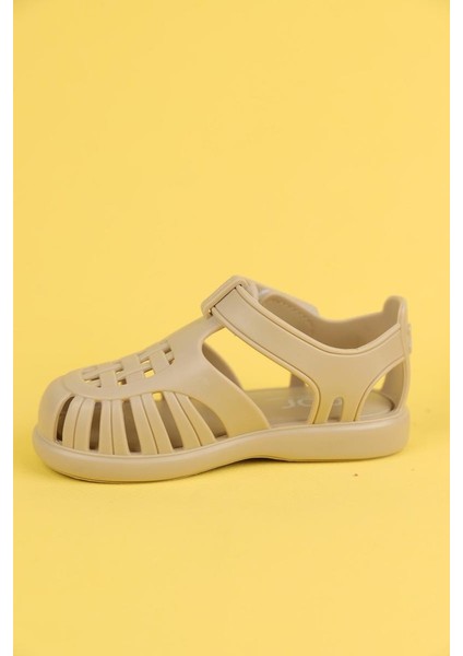 19 - 29 Numara Igor Tobby Solid Bej Sandalet