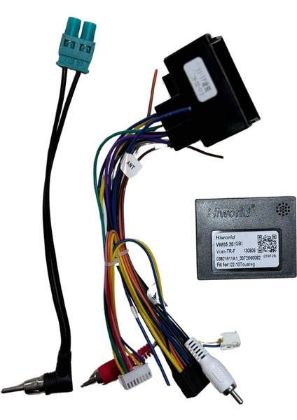 Oto Tablet Çerçeve Vw Touareg 2003-2010 9" Siyah TAC-201 fiyatları