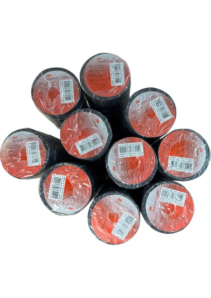 3m Siyah Elektrik Bandı 100 Adet Fiyatıdır