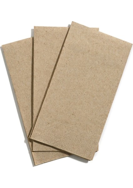 Çift Kat Kraft Garson Katlama Peçete 1/8 24x24 cm (Açık Hali) 100 Adet fiyatları