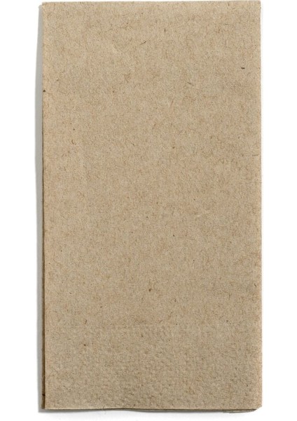 Çift Kat Kraft Garson Katlama Peçete 1/8 33x33 cm (Açık Hali) 2400 Adet