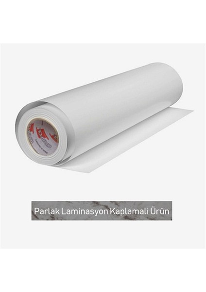 Parlak Beyaz Tezgah Masa Kaplama Folyosu