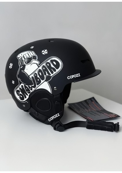 Copozz Unisex Kayak Kaskı Yetişkinler ve Çocuklar Için Yarı Kapalı Anti-Darbe Snowboard Için L Beden fiyatları