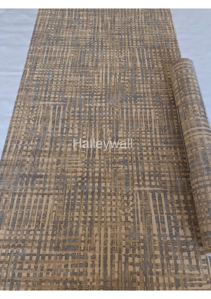 2946 Koyu Kahve Desenli 3D 5m2 Duvar Kağıdı