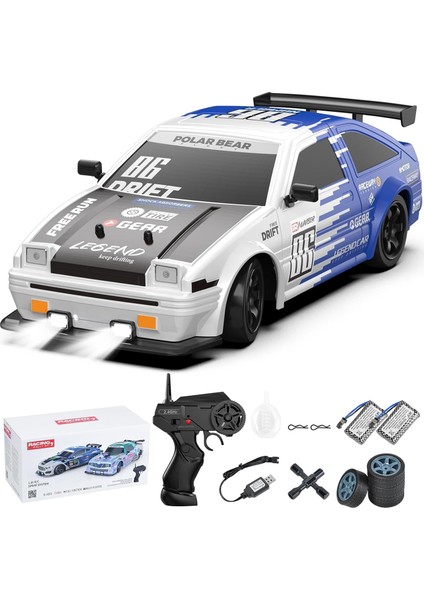 Rc Drift Car Remote Control Toy Rally Sport Car 1:16 4WD 18KM/H High Speed Model