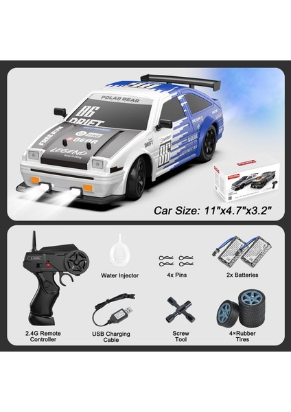 Rc Drift Car Remote Control Toy Rally Sport Car 1:16 4WD 18KM/H High Speed Model indirimleri