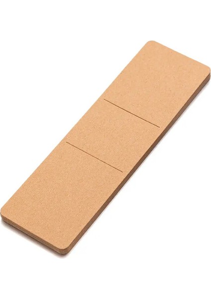 10/30/50 Parça Reçine Bookmark Tutucu Kraft Kollu Dıy Bookmark Sarma Küçük Işletme Ambalaj Malzemeleri Renk: Kahverengi/boyut: 10 Parça (Yurt Dışından)