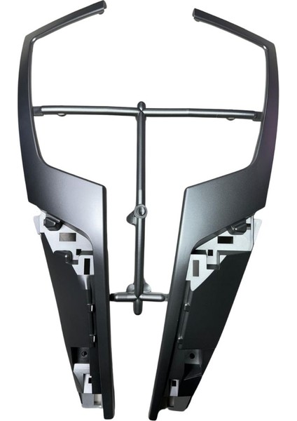 Oto Tablet Çerçeve Mıtsubıshı Trıton 2019+ 9" Siyah+Gümüş TAC-254