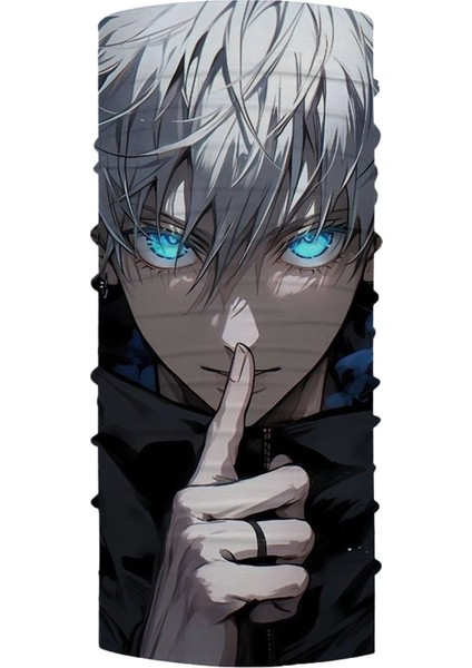 Extreme Outdoor Spor , Motorcu ve Bisiklet Kullananlara Özel Desenli Buff Boyunluk Bandana Balaklava (ANIME-199)