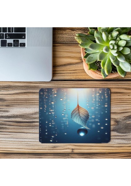 Sakinleştirici Mavi Fonlu Mouse Pad - 19X23 cm 2 mm Dikdörtgen Ithal Baskılı Mouse Pad modelleri