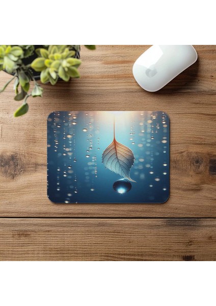 Sakinleştirici Mavi Fonlu Mouse Pad - 19X23 cm 2 mm Dikdörtgen Ithal Baskılı Mouse Pad fırsatları