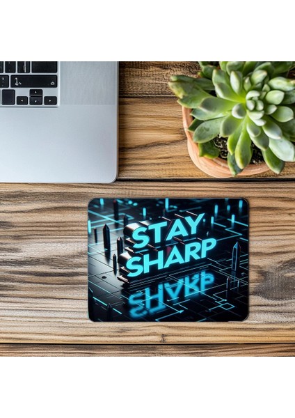 Siyah Parlak Zeminli Netlik Temalı Mouse Pad - 19X23 cm 2 mm Dikdörtgen Ithal Baskılı Mouse Pad modelleri