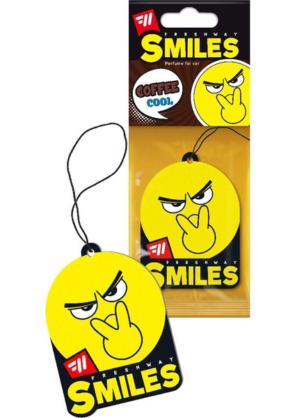 Fresh Way Dry Smile Kağıt Asma Koku Coffee