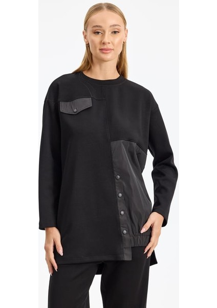 1956.01 Asimetrik Kesimli Teknik Kumaş Kombinli Takım Qks modelleri