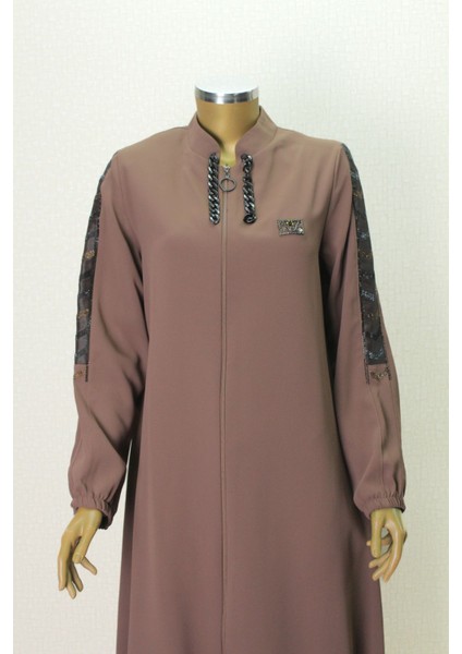 1016 Önden Fermuarlı Örganze Taşlı Giy Çık Kap Qys Kap #24-05# fiyatları