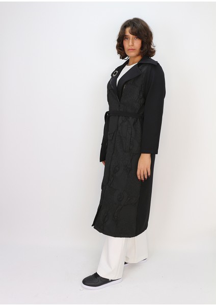 1301 Önü Fermuarlı Cepli Kabartma Desenli Spor Kısa Ceket Qks #24-10#