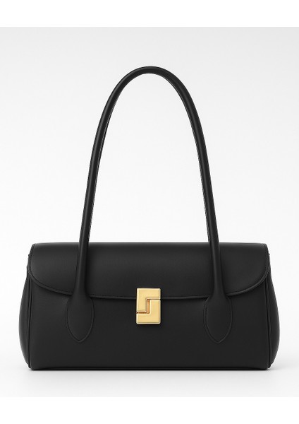 Zarif Dönem Tokalı El ve Omuz Çantası