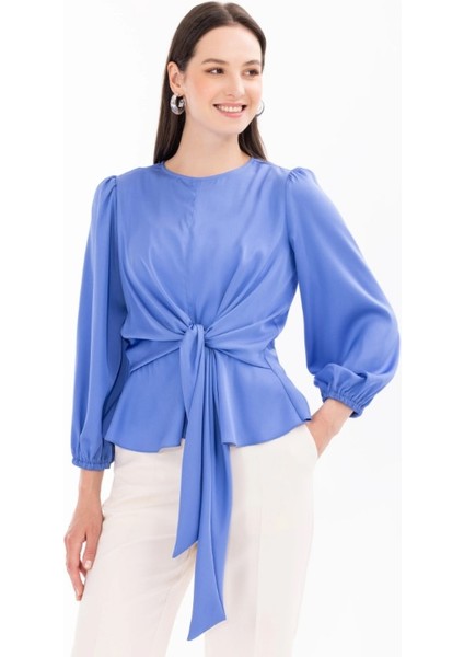 10013 Önü Bağlamalı Şık Bluz Qys Bluz #24-05# fiyatları