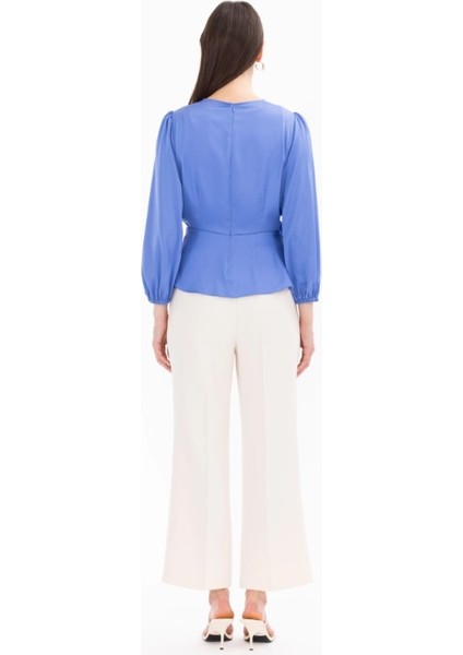 10013 Önü Bağlamalı Şık Bluz Qys Bluz #24-05# indirimleri