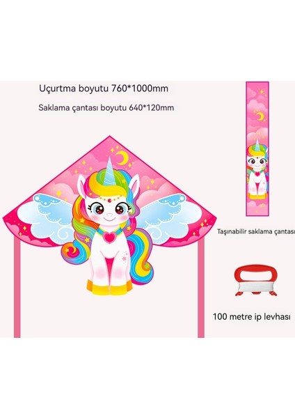 Gökkuşağı Midilli Çocuk Uçurtma (Yurt Dışından) modelleri