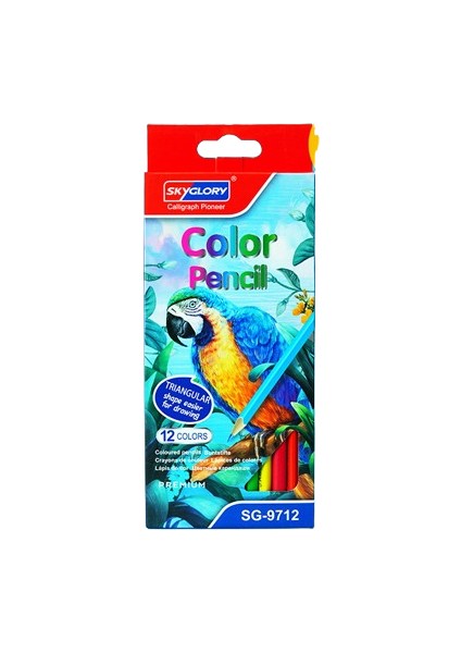 Plastik Renkli Kalem Seti (Yurt Dışından)