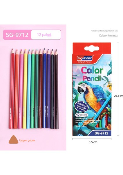 Plastik Renkli Kalem Seti (Yurt Dışından) modelleri