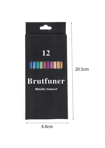 Siyah Ahşap Metal Renkli Kalem (Yurt Dışından) fiyatları