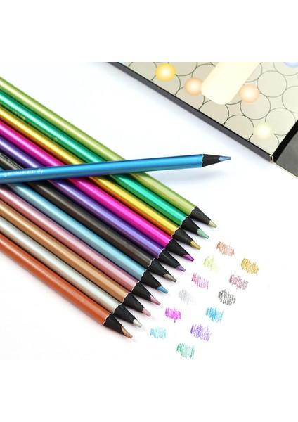 Siyah Ahşap Metal Renkli Kalem (Yurt Dışından) fırsatları