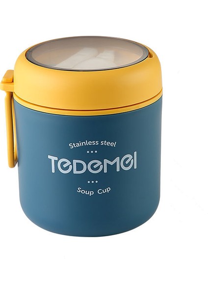 Yuvarlak Paslanmaz Çelik Yalıtımlı Çorba Bardağı, Yemek Çorbası Kavanozu (Yurt Dışından)