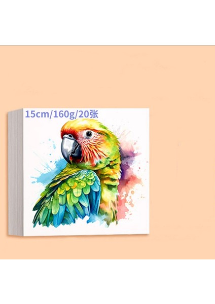 Kalın Sanat Resim Kare Çizim Kağıdı, 10X10CM,50 Yaprak (Yurt Dışından) fiyatları