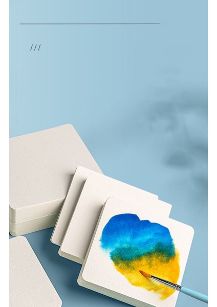 Kalın Sanat Resim Kare Çizim Kağıdı, 10X10CM,50 Yaprak (Yurt Dışından) modelleri