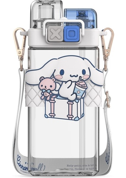 Sanrio Kuromi Çocuklar Için Iki Yönlü Kare Suçuklu Şarap Fışkı (Yurt Dışından)