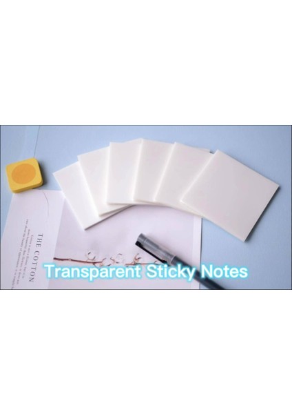 Pet Şeffaf Post-It Öğrenci Notları Notlar Kağıt Not Not Sticker Su Geçirmez Perspektif (Yurt Dışından) indirimleri