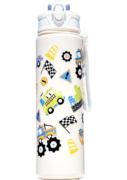 Kartun Şarjlı Su Bardağı, Taşınabilir ve Büyük Kapasiteli Su Bardağı (Yurt Dışından)