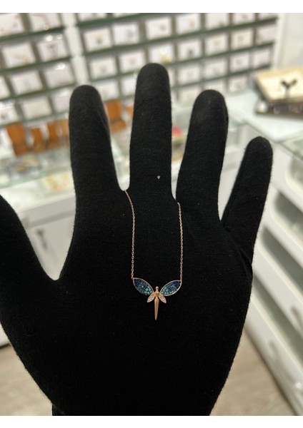 Gümüş Yusufçuk Kolye modelleri