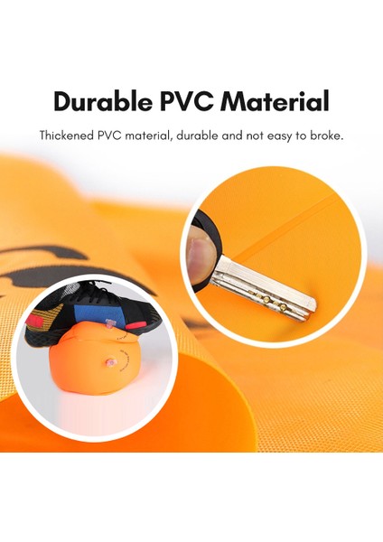 Mt.mart YX-006 1 Çift Pvc Yüzme Kol Bandı Şişme Kol Bandı Yüzme Havuzu Kol Yüzen Manşon - Turuncu (Yurt Dışından) fırsatları