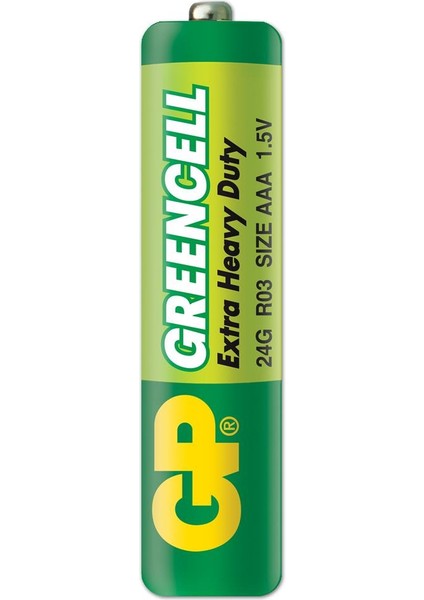 Greencel R03 AAA Boy İnce Çinko Kalem Pil 4'lü Paket GP24G-U4 fırsatları