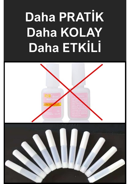 5 Adet 2gr Şeffaf Sıvı Takma Tırnak Yapıştırıcısı fiyatları
