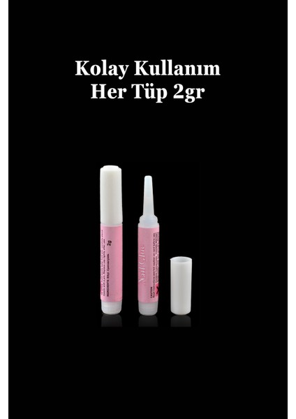 5 Adet 2gr Şeffaf Sıvı Takma Tırnak Yapıştırıcısı fırsatları