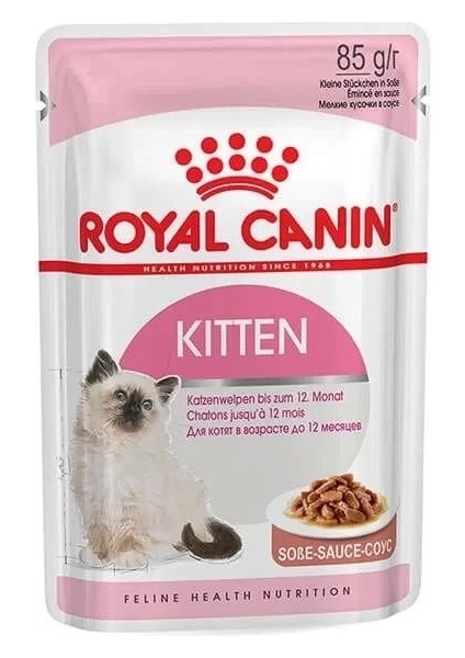 Royal Canin Kitten Gravy Pouch Yavru Konserve Kedi Maması 85 gr