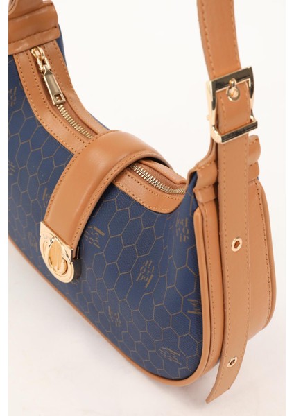 930211 Çanta Lacivert Kadın Omuz Çantası