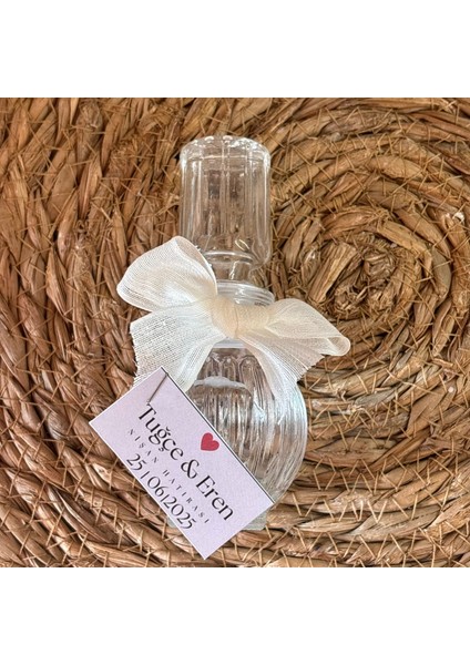 Cam Şişede Kolonya - Düğün, Nişan, Söz, Kına, Doğum Günü Hediyelikleri - 50 Adet fiyatları