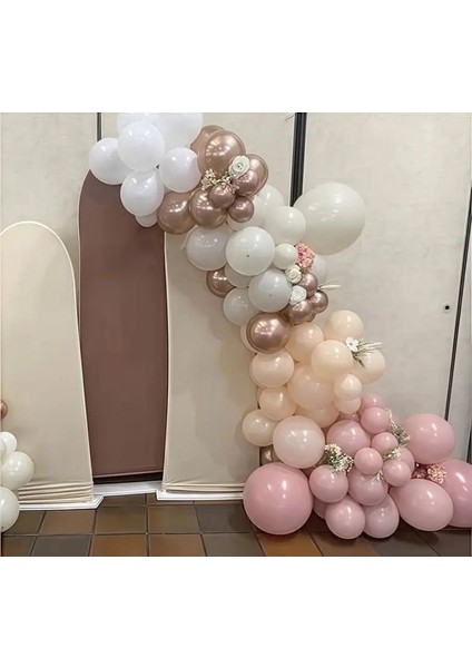 Pembe Krem Altın Balon Süsleme Seti – 60 Parça Parti ve Özel Gün Dekorasyon Malzemesi fırsatları