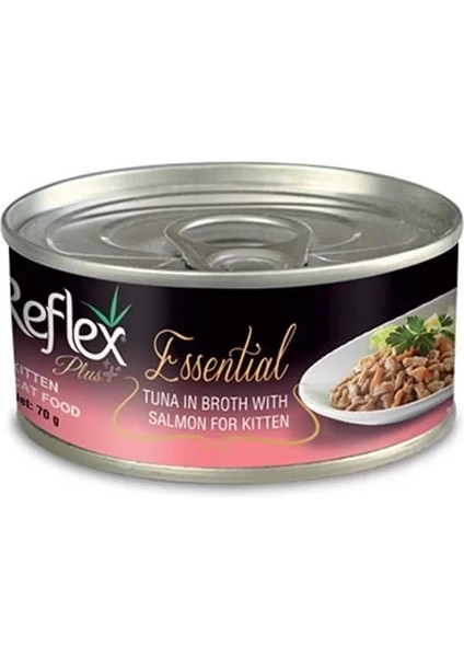 Reflex Plus Ton Balık ve Somonlu Yavru Konserve Kedi Maması 70 gr