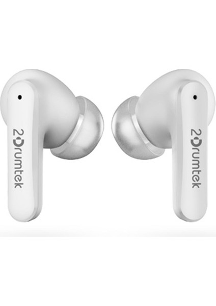 A4 Tech 2drumtek B25 Hibrit Diyafram Su Geçirmez Çift Mikrofon Şarj Kutusu Kablosuz Kulakiçi Tws Bluetooth Kulaklık-Beyaz fiyatları