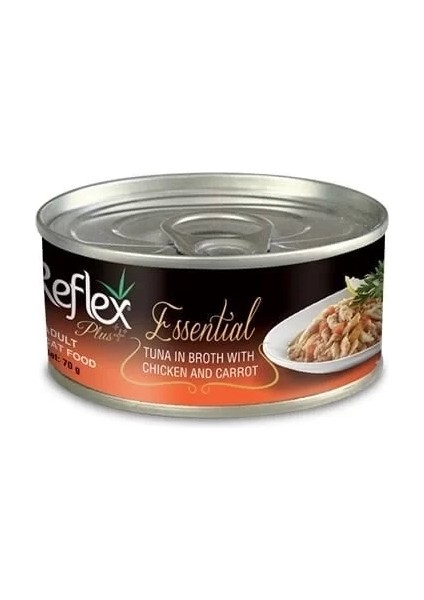 Reflex Plus Ton Balık Tavuklu Yetişkin Konserve Kedi Maması 70 gr