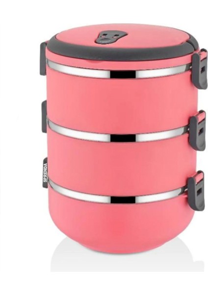 Üçlü Sefer Tası Saklama Kabı 2,25 Lt