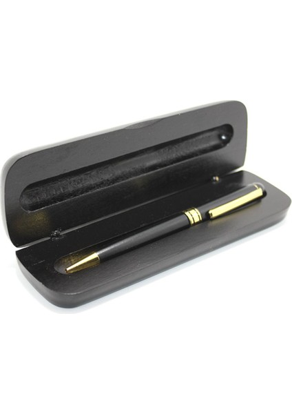 Ahşap Kutulu Tükenmez Kalem