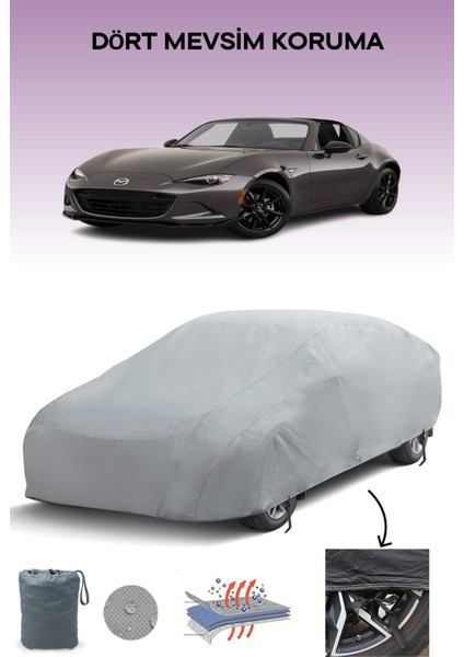 Mazda Mx-5 / Miata Rf 2016 - 2021 Araba Brandası Oto Branda