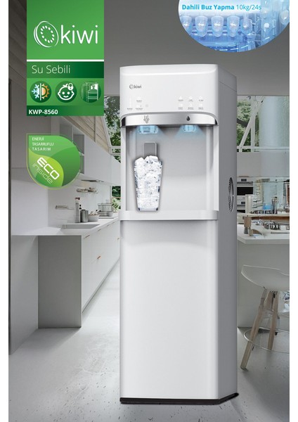 Kwp-8560 Buz Makineli Su Sebili
